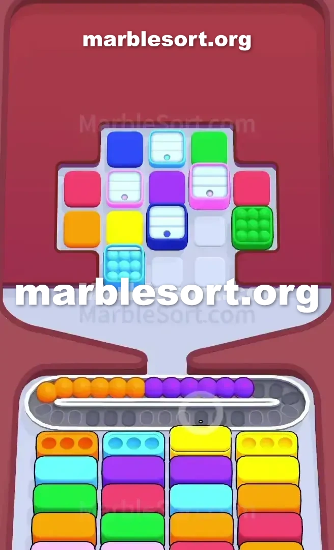 Marble Sort Level 381 screenshot 2