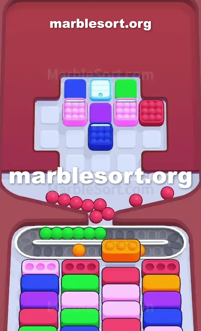 Marble Sort Level 381 screenshot 3