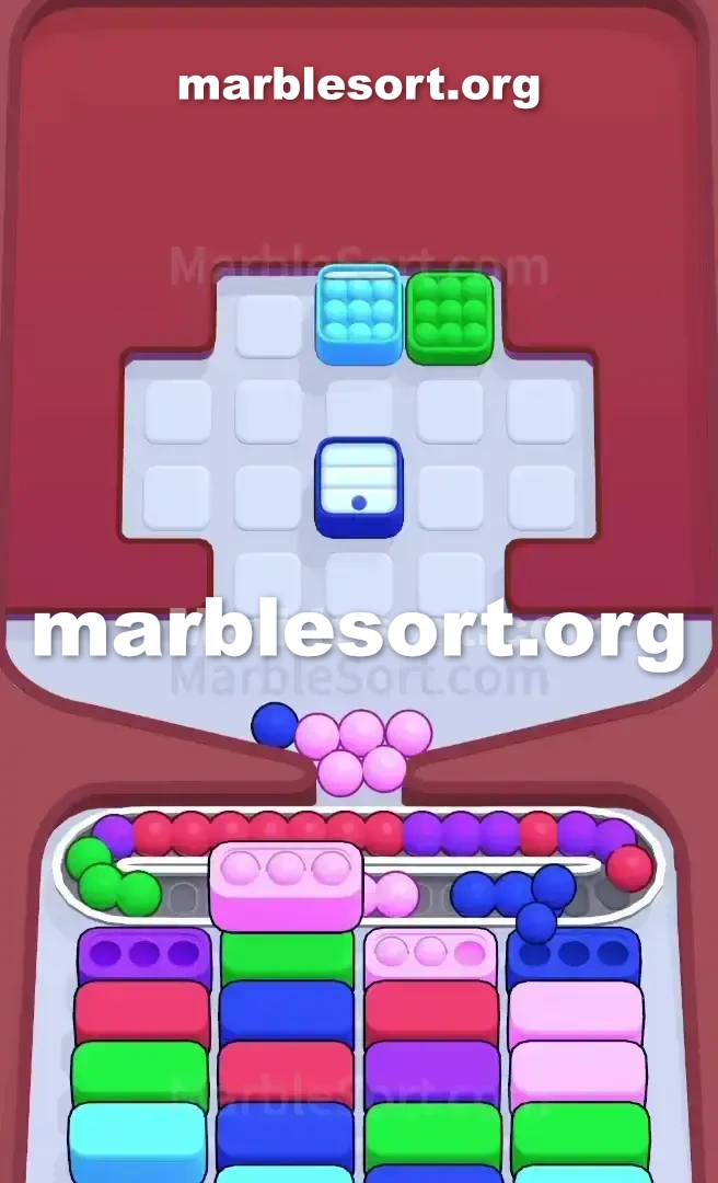 Marble Sort Level 381 screenshot 4