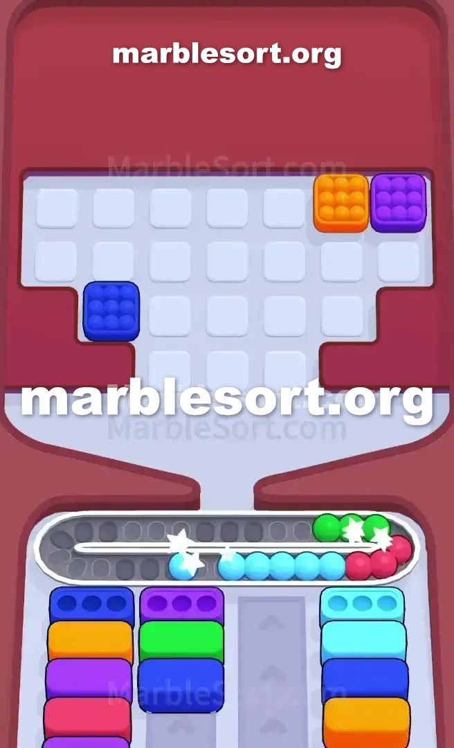 Marble Sort Level 382 screenshot 4