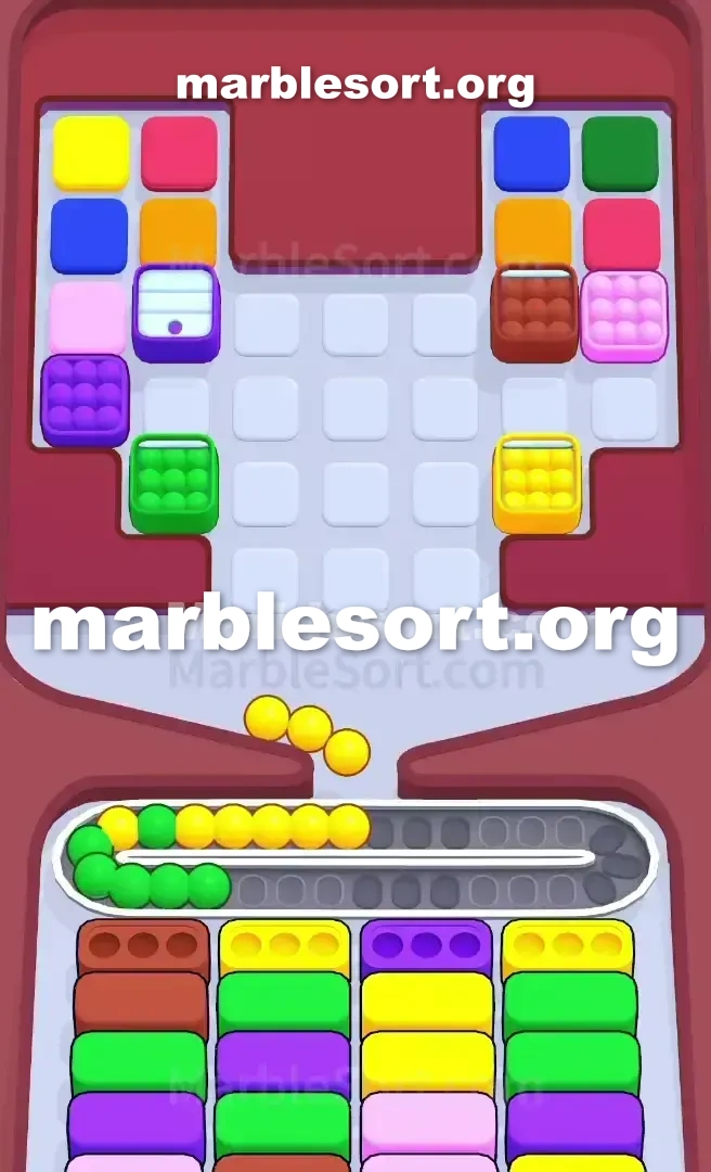 Marble Sort Level 383 screenshot 3