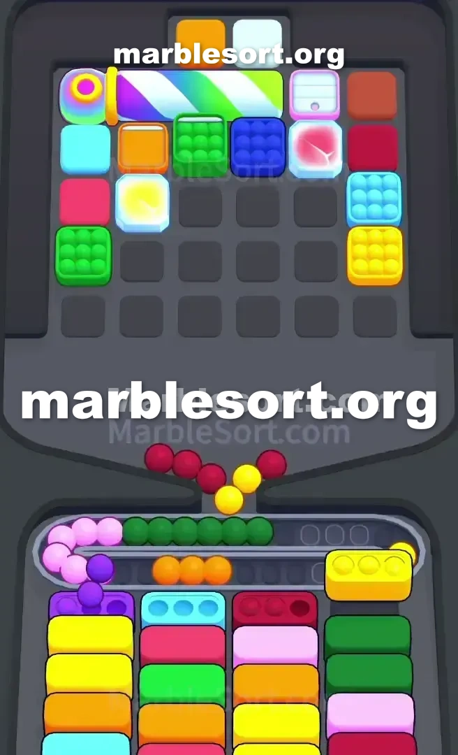 Marble Sort Level 384 screenshot 2