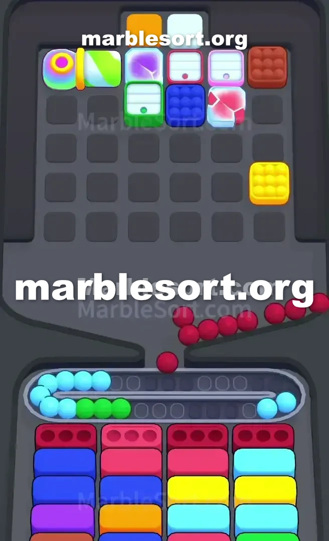 Marble Sort Level 384 screenshot 3
