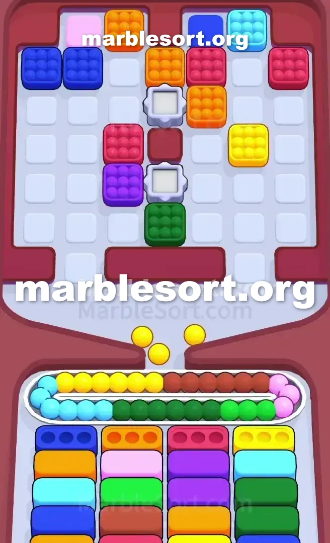 Marble Sort Level 385 screenshot 3