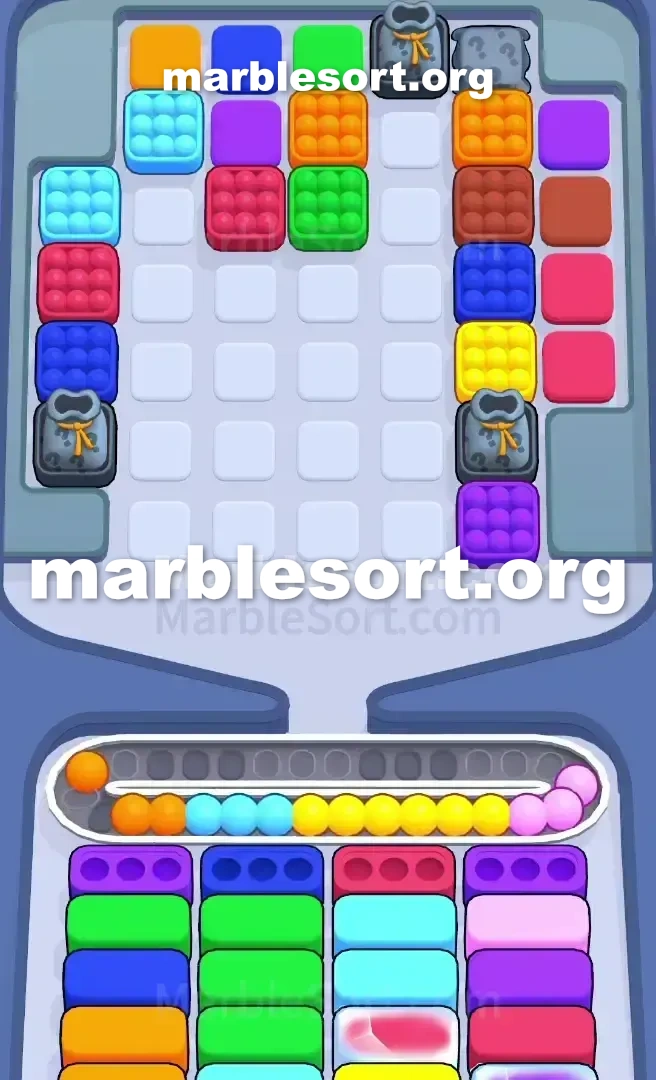 Marble Sort Level 386 screenshot 2