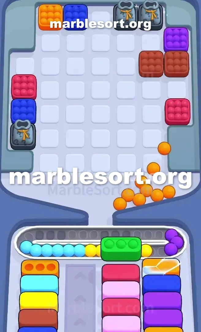 Marble Sort Level 386 screenshot 3