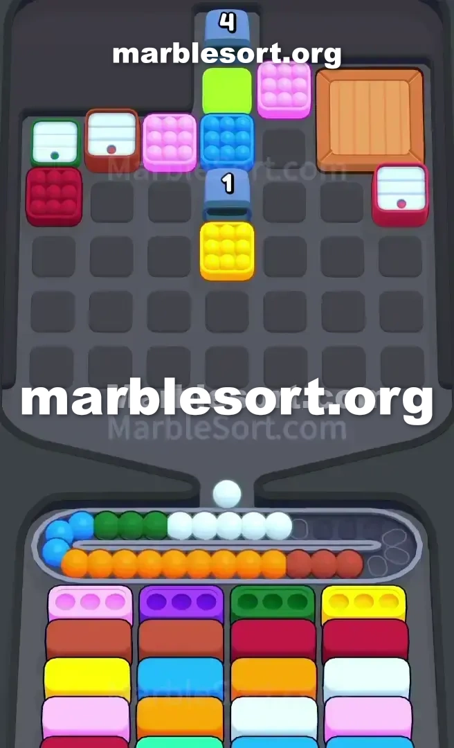 Marble Sort Level 387 screenshot 3