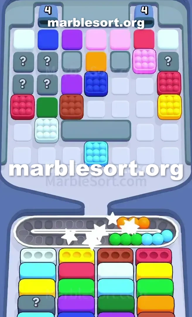 Marble Sort Level 388 screenshot 2