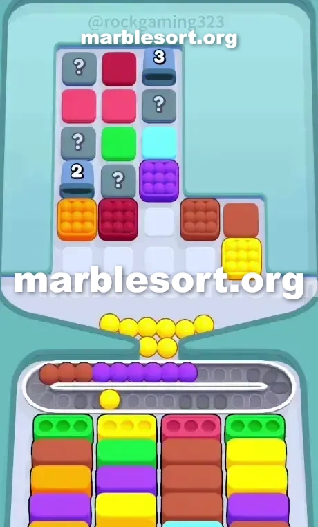 Marble Sort Level 39 screenshot 2
