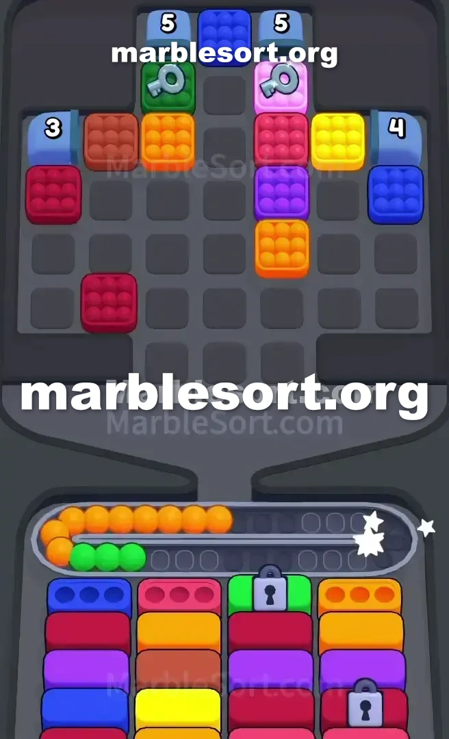 Marble Sort Level 390 screenshot 2