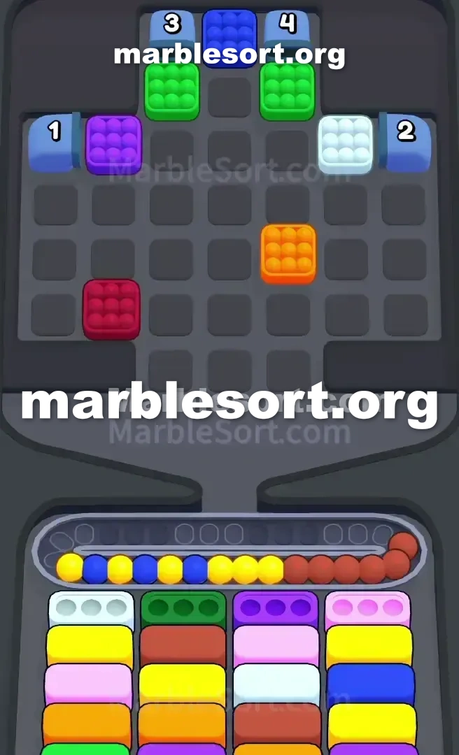 Marble Sort Level 390 screenshot 3
