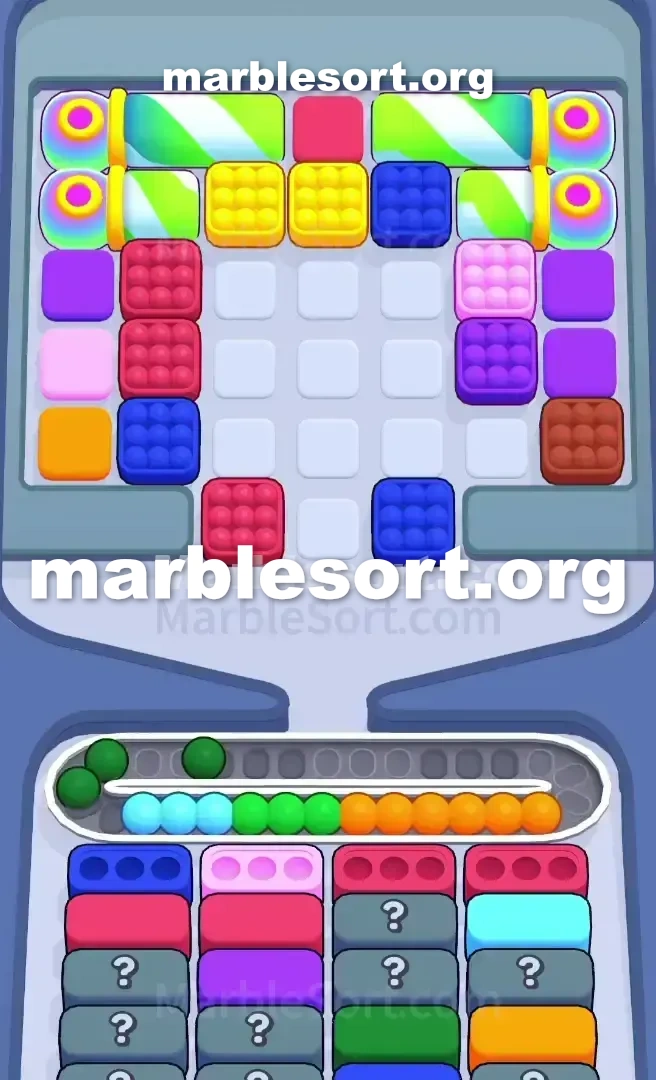 Marble Sort Level 391 screenshot 2