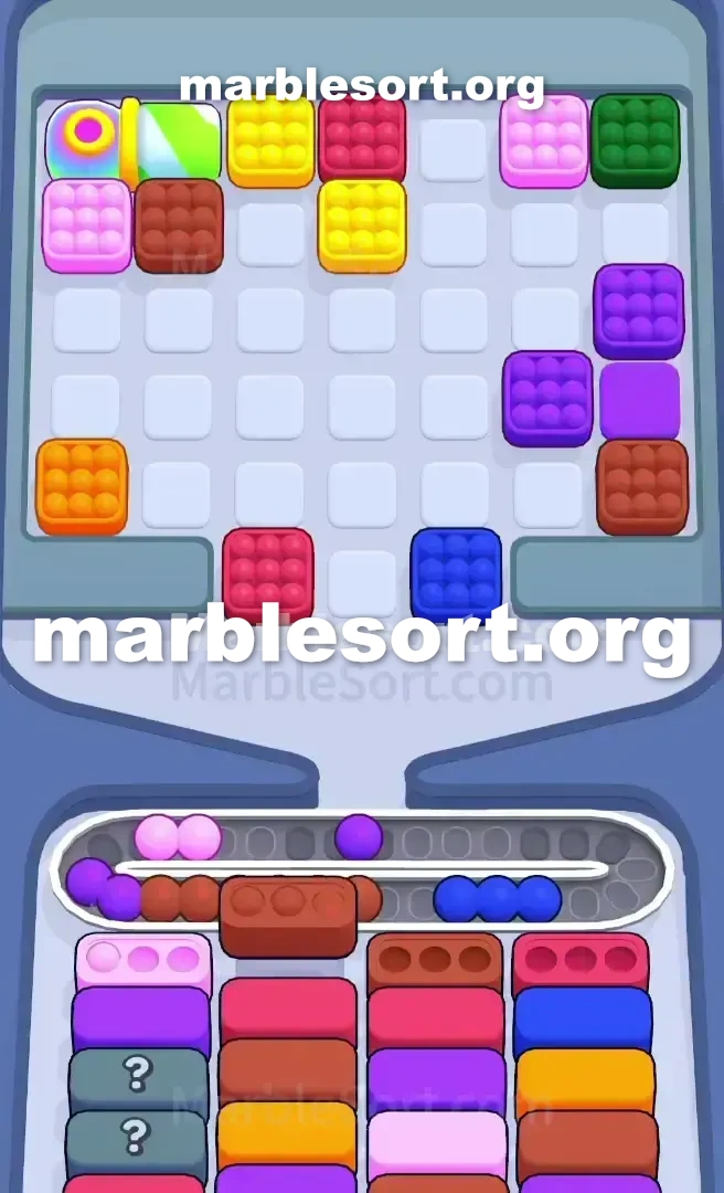 Marble Sort Level 391 screenshot 3