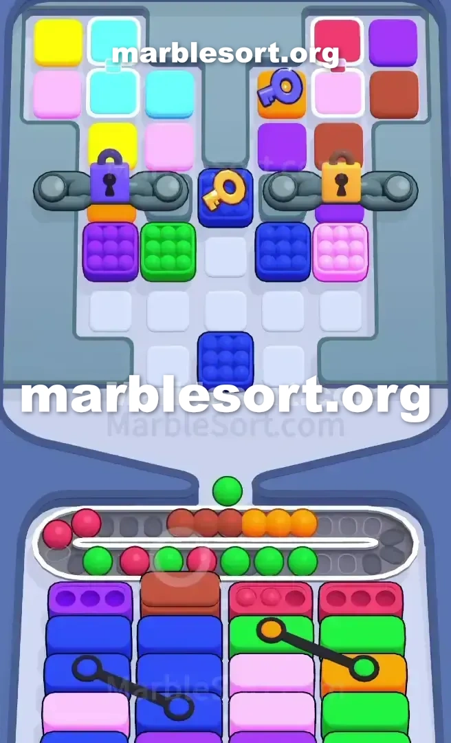 Marble Sort Level 392 screenshot 2