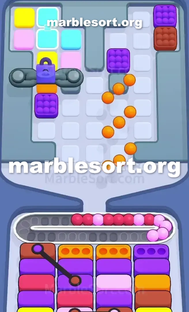 Marble Sort Level 392 screenshot 3