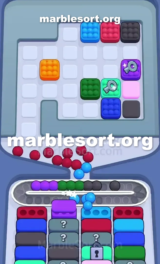 Marble Sort Level 393 screenshot 3