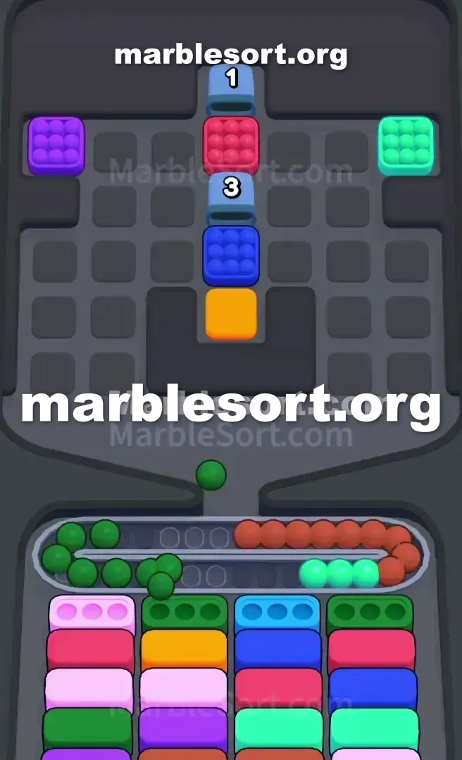 Marble Sort Level 394 screenshot 3