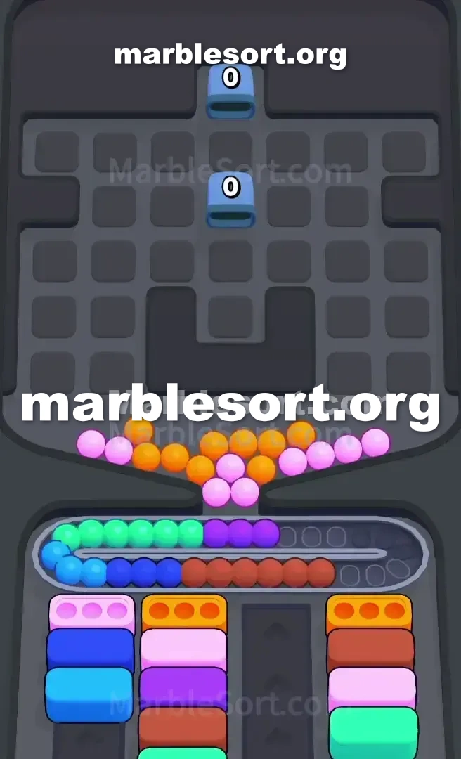 Marble Sort Level 394 screenshot 4