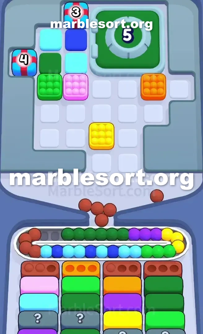Marble Sort Level 396 screenshot 2
