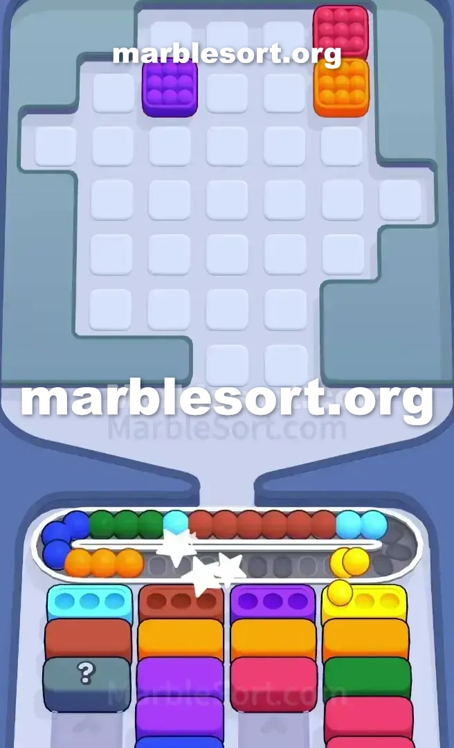Marble Sort Level 396 screenshot 4