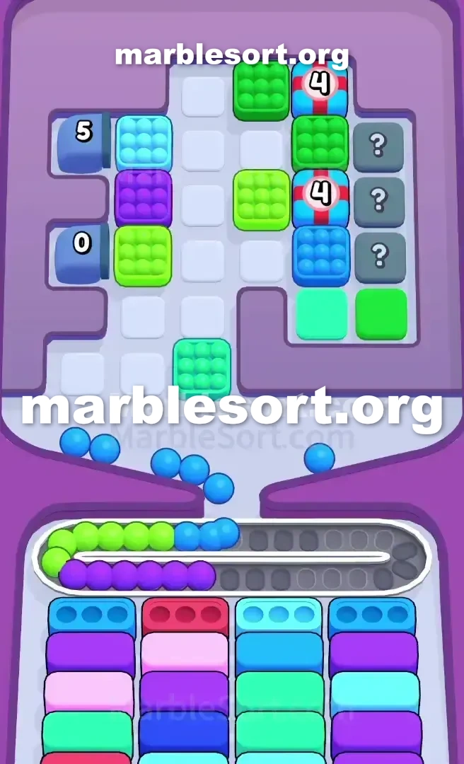 Marble Sort Level 398 screenshot 2