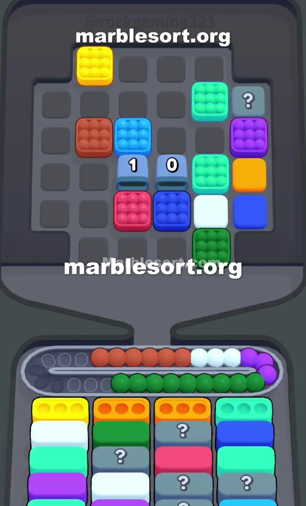 Marble Sort Level 40 screenshot 3