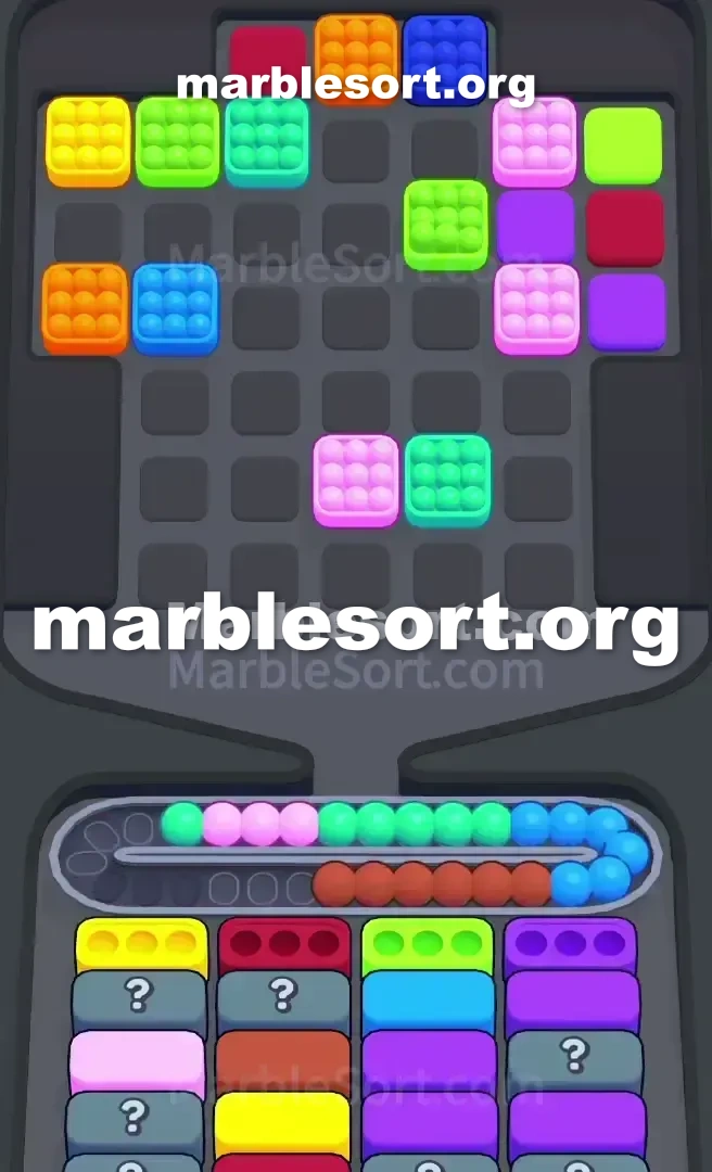 Marble Sort Level 407 screenshot 3