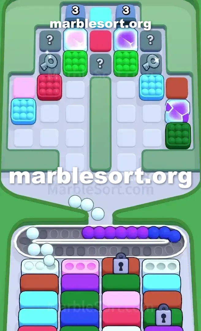Marble Sort Level 408 screenshot 2