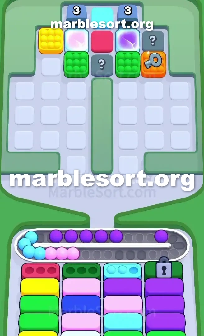 Marble Sort Level 408 screenshot 3