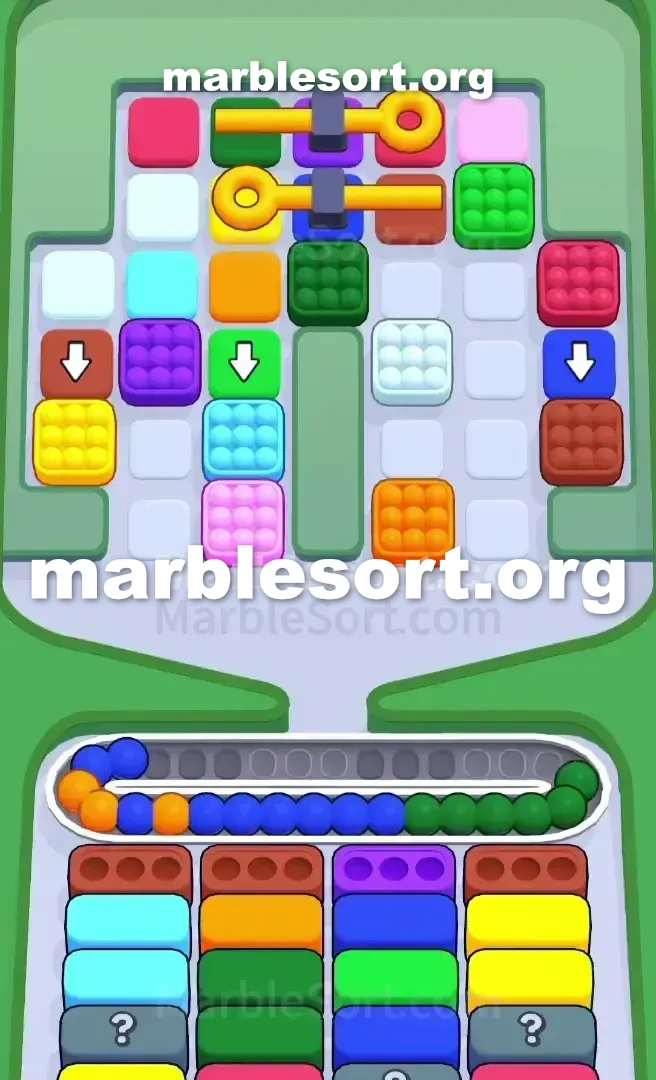 Marble Sort Level 409 screenshot 2
