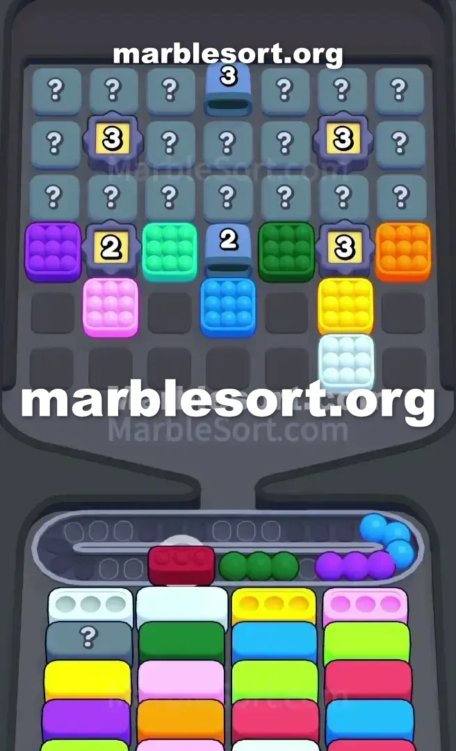 Marble Sort Level 410 screenshot 2