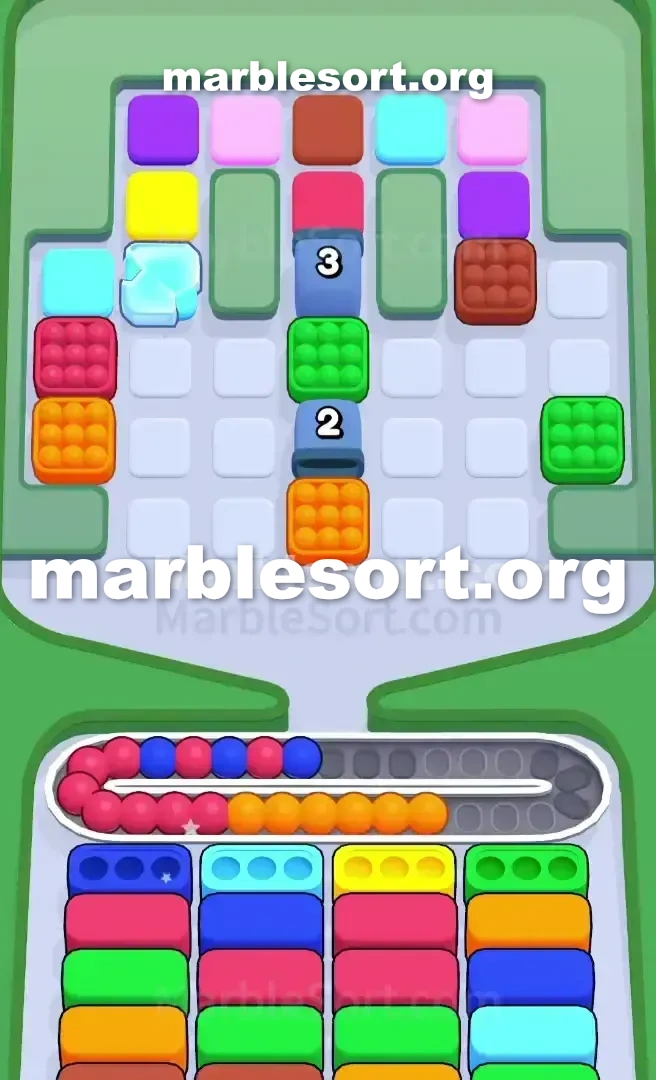 Marble Sort Level 412 screenshot 2
