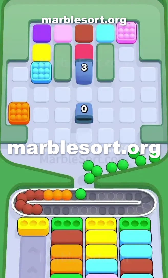 Marble Sort Level 412 screenshot 3