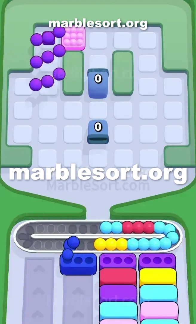Marble Sort Level 412 screenshot 4