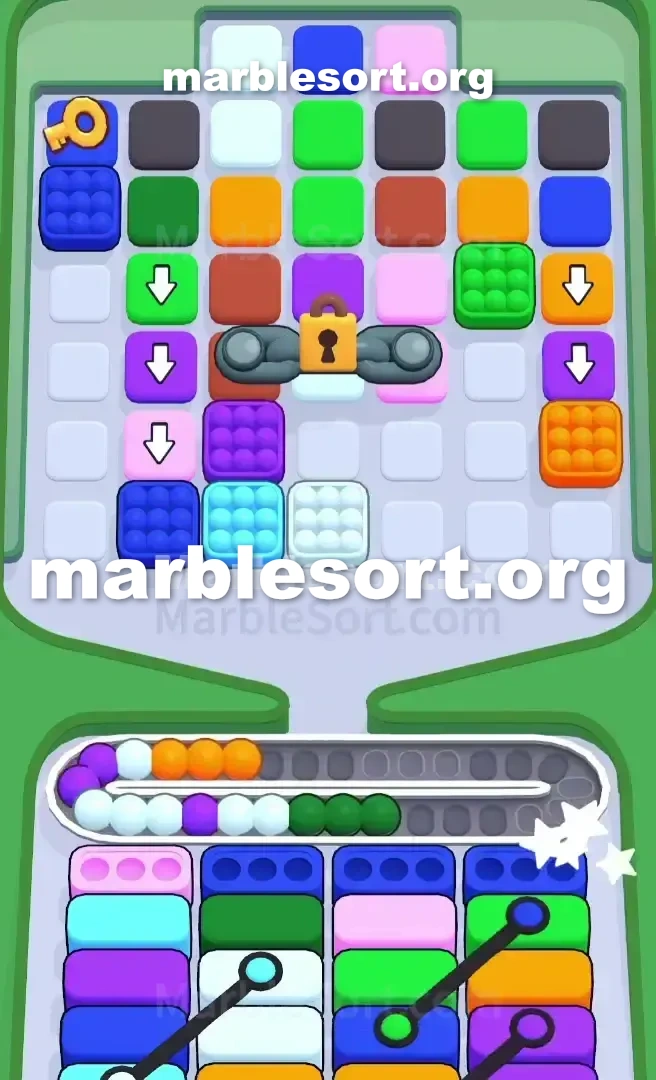 Marble Sort Level 413 screenshot 2