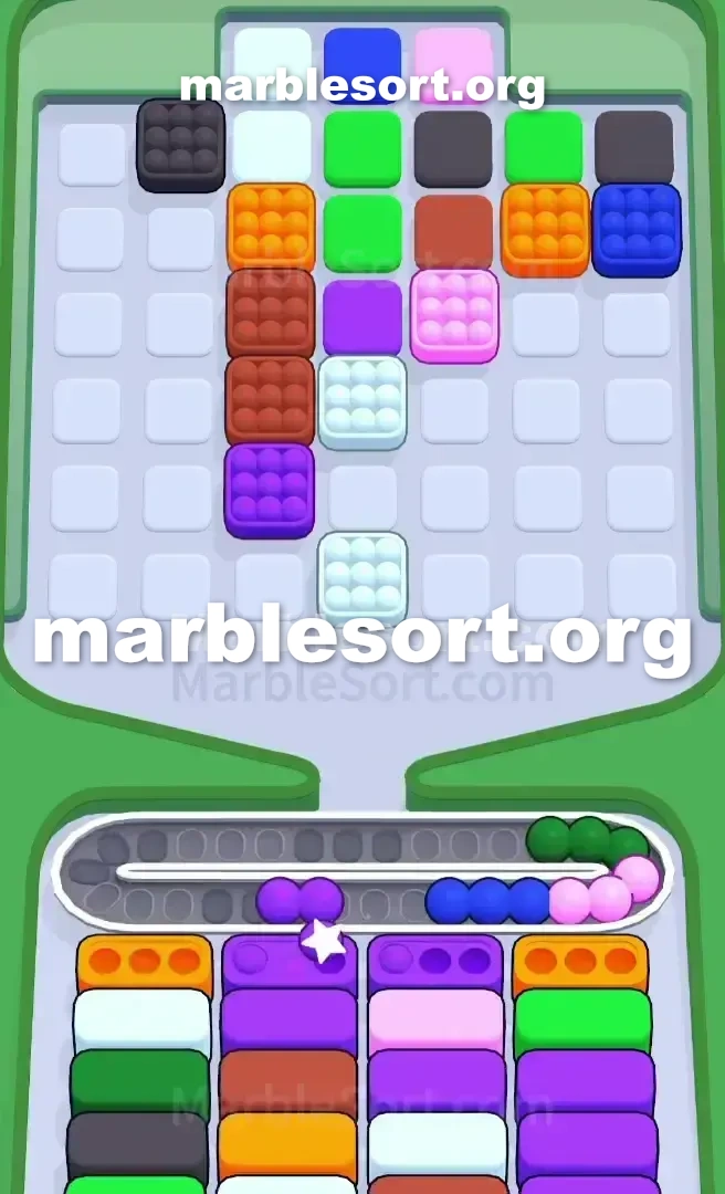 Marble Sort Level 413 screenshot 3