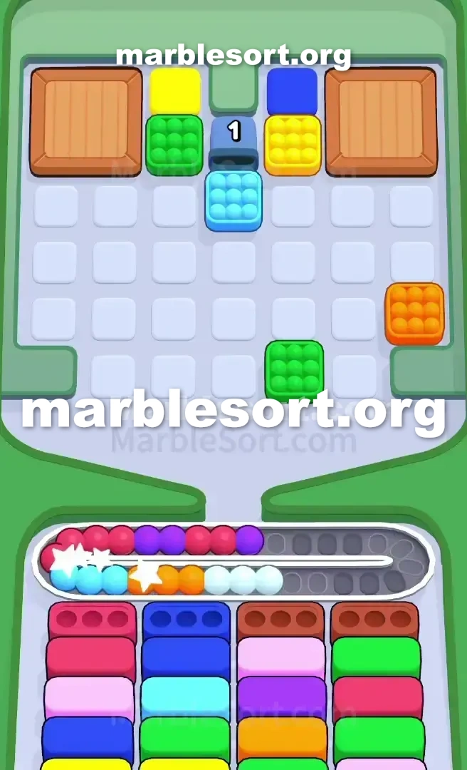 Marble Sort Level 418 screenshot 3