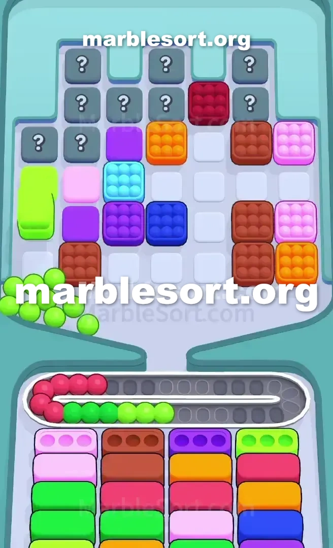 Marble Sort Level 419 screenshot 2