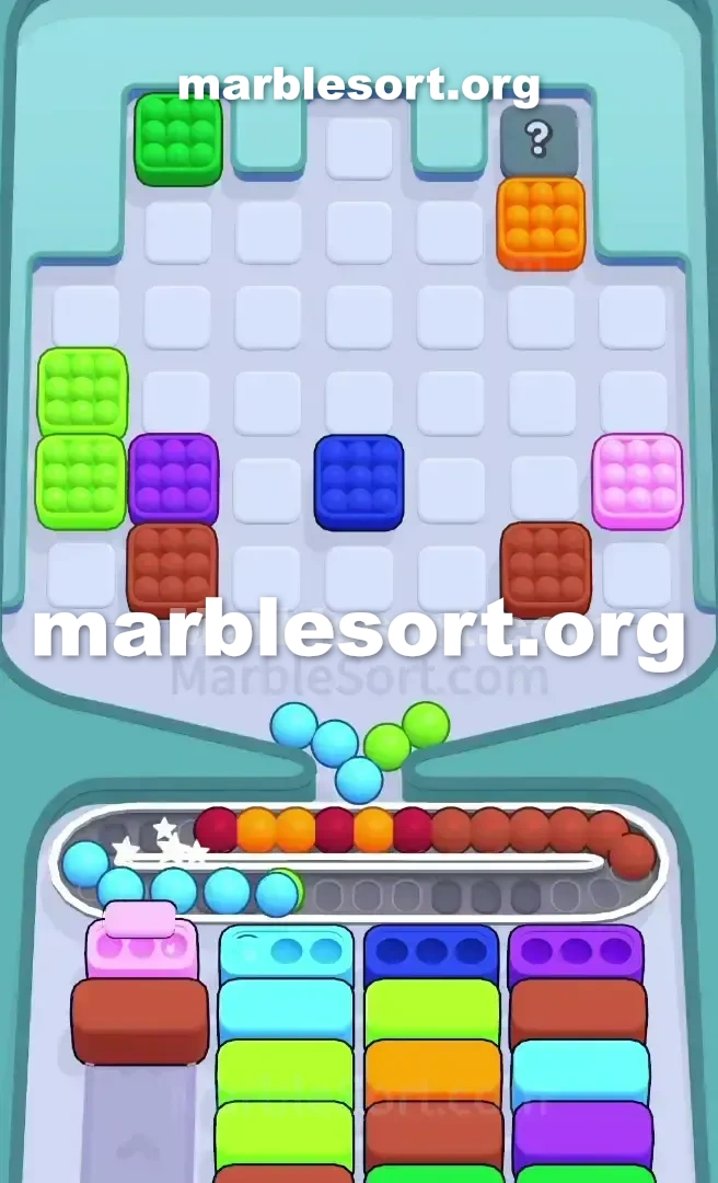 Marble Sort Level 419 screenshot 3