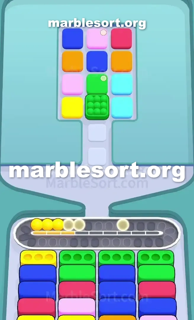 Marble Sort Level 421 screenshot 2
