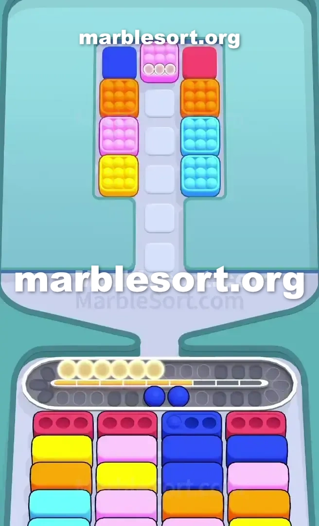 Marble Sort Level 421 screenshot 3