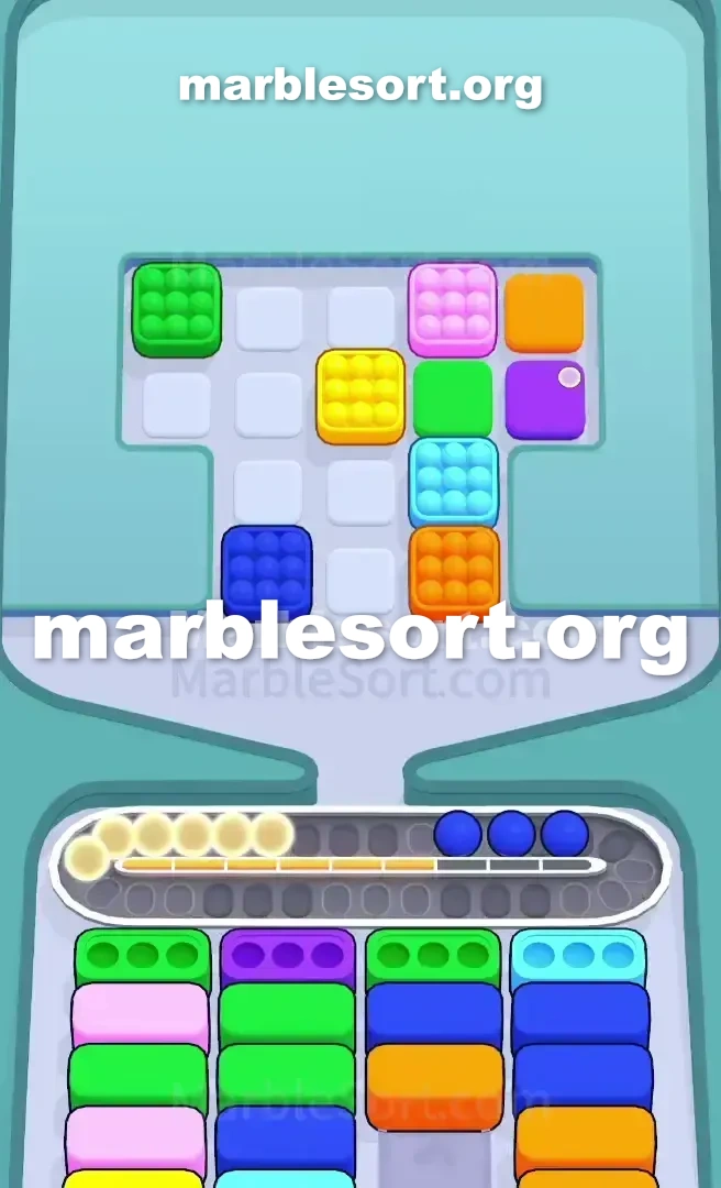 Marble Sort Level 422 screenshot 3