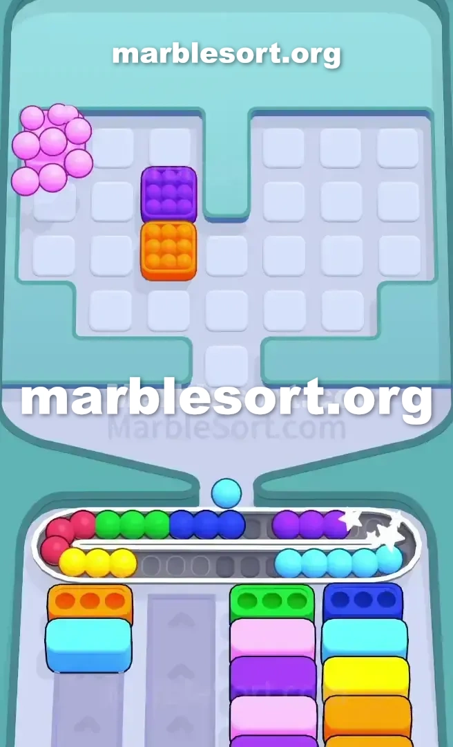 Marble Sort Level 423 screenshot 4