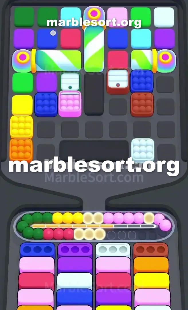 Marble Sort Level 424 screenshot 2