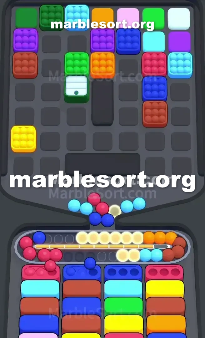 Marble Sort Level 424 screenshot 3