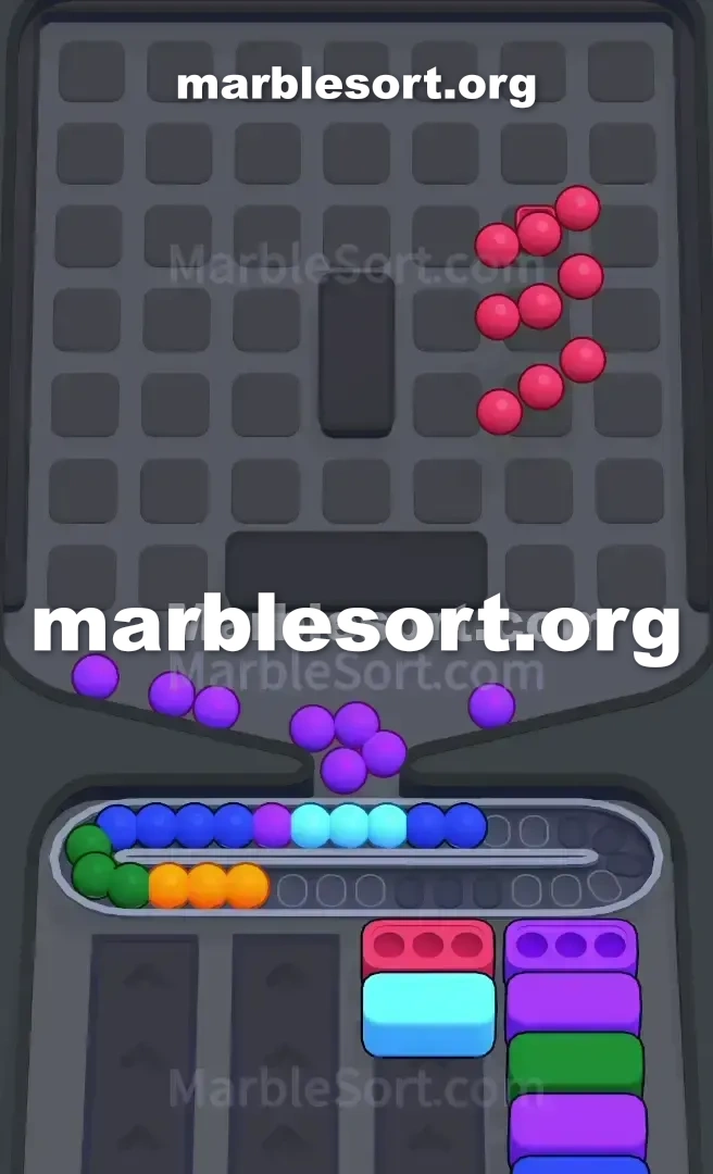 Marble Sort Level 424 screenshot 4