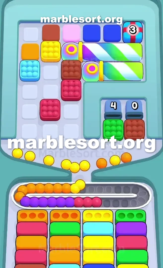 Marble Sort Level 429 screenshot 2