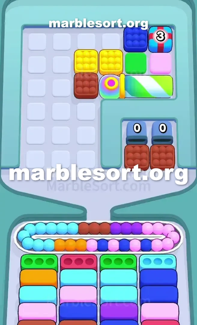 Marble Sort Level 429 screenshot 3