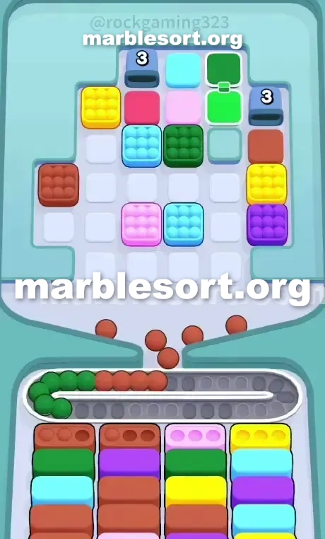 Marble Sort Level 43 screenshot 2