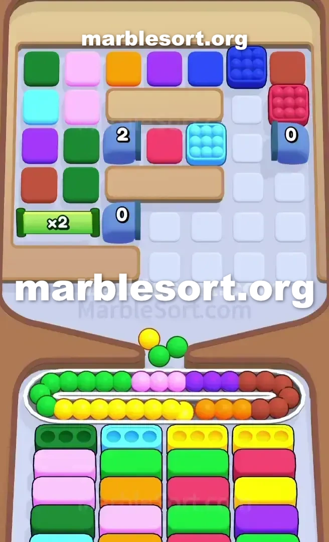 Marble Sort Level 433 screenshot 2